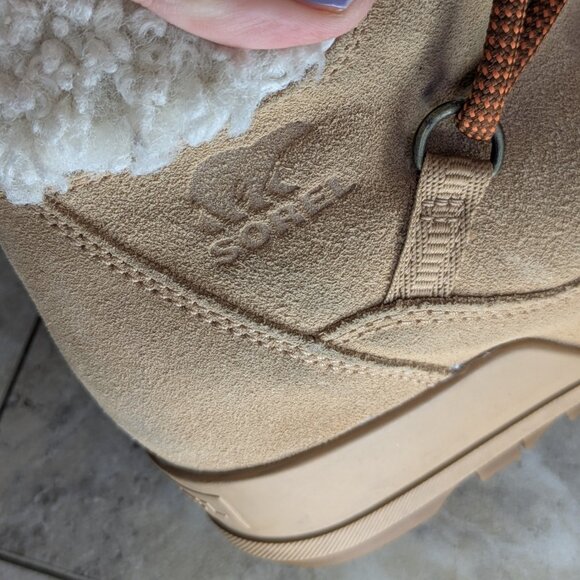 Sorel 'Evie' Waterproof Cozy Lace Booties (women's 6.5) - Picture 9 of 10